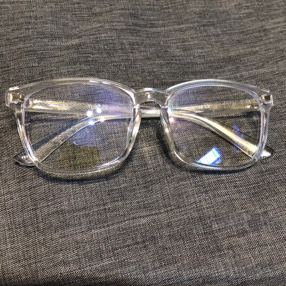 Clear blue light glasses